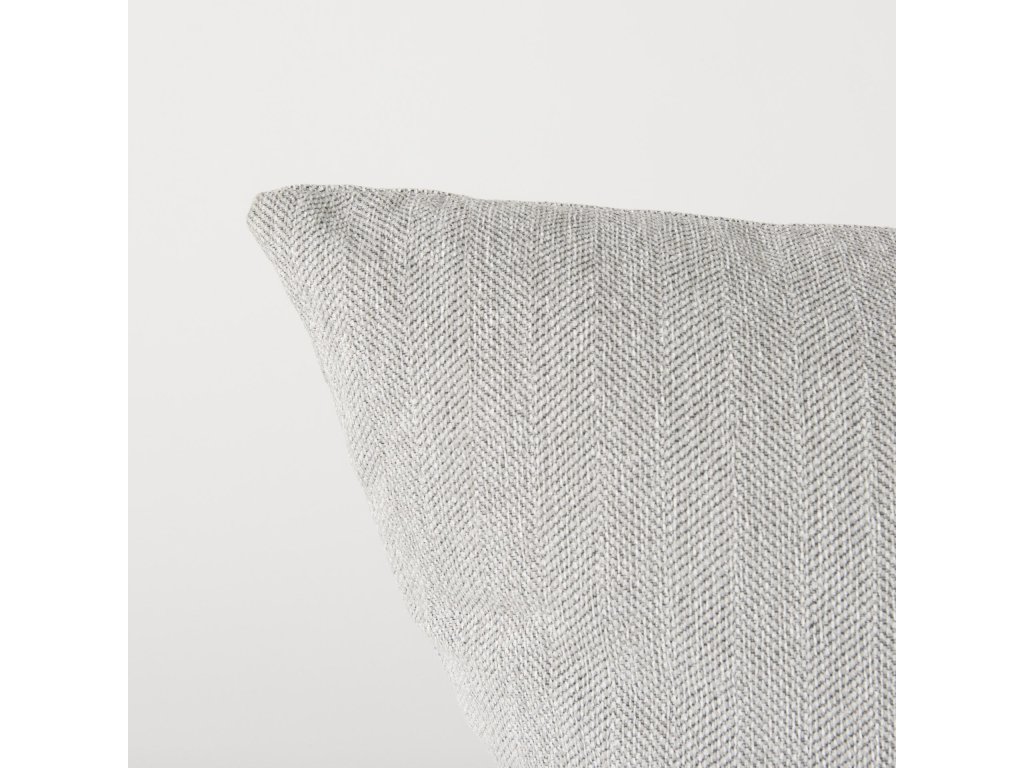 Light Gray Arm Pillow Sectional Piece - image 9