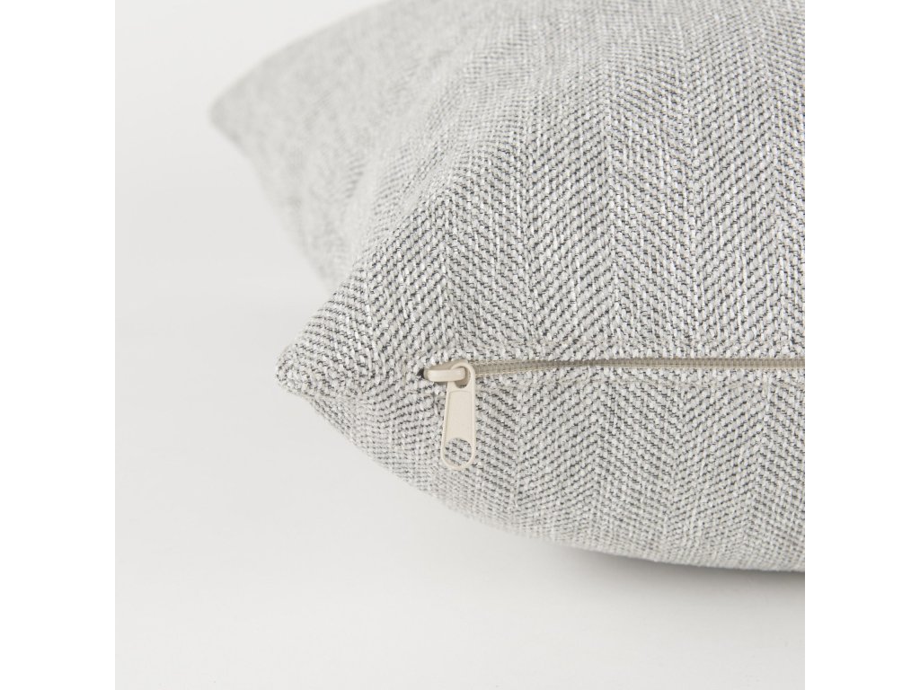 Light Gray Arm Pillow Sectional Piece - image 10
