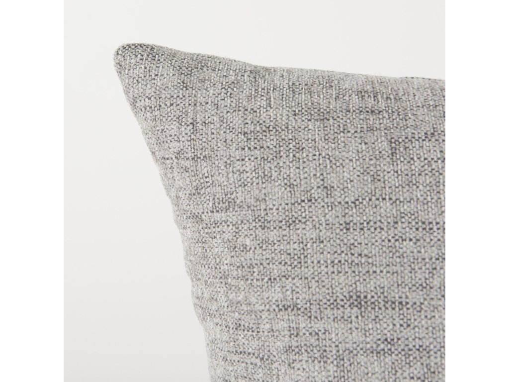Medium Gray Throw Pillow Sectional Piece - image 6