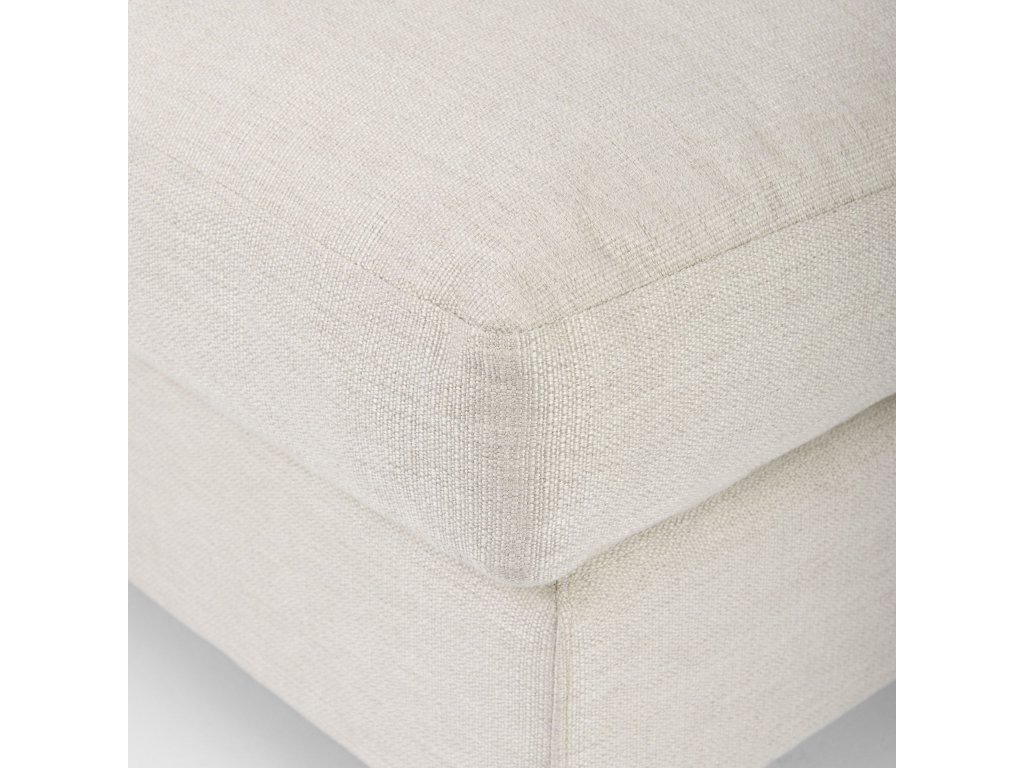 38.2L x 38.6W x 28.3H Beige Armless Sectional Piece - image 11