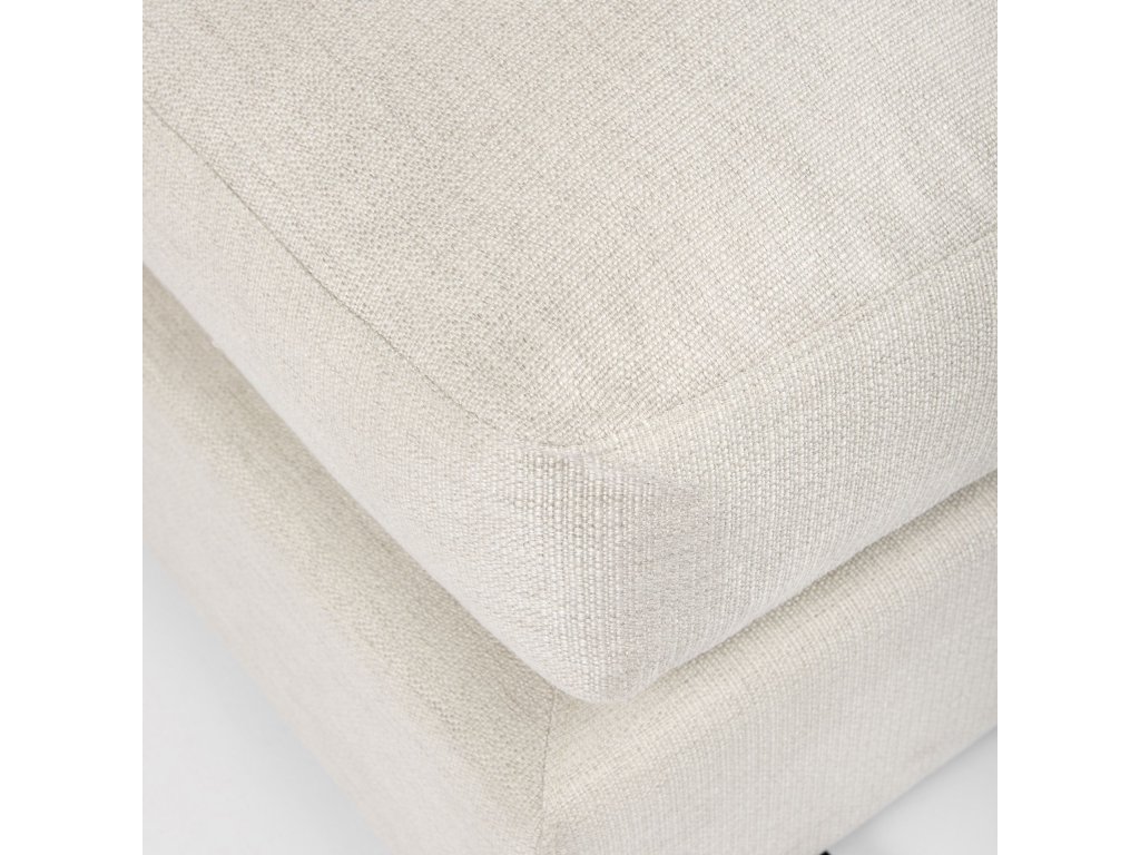 38.6L x 38.6W x 17.7H Beige Full Size Ottoman Sectional Piece - image 8