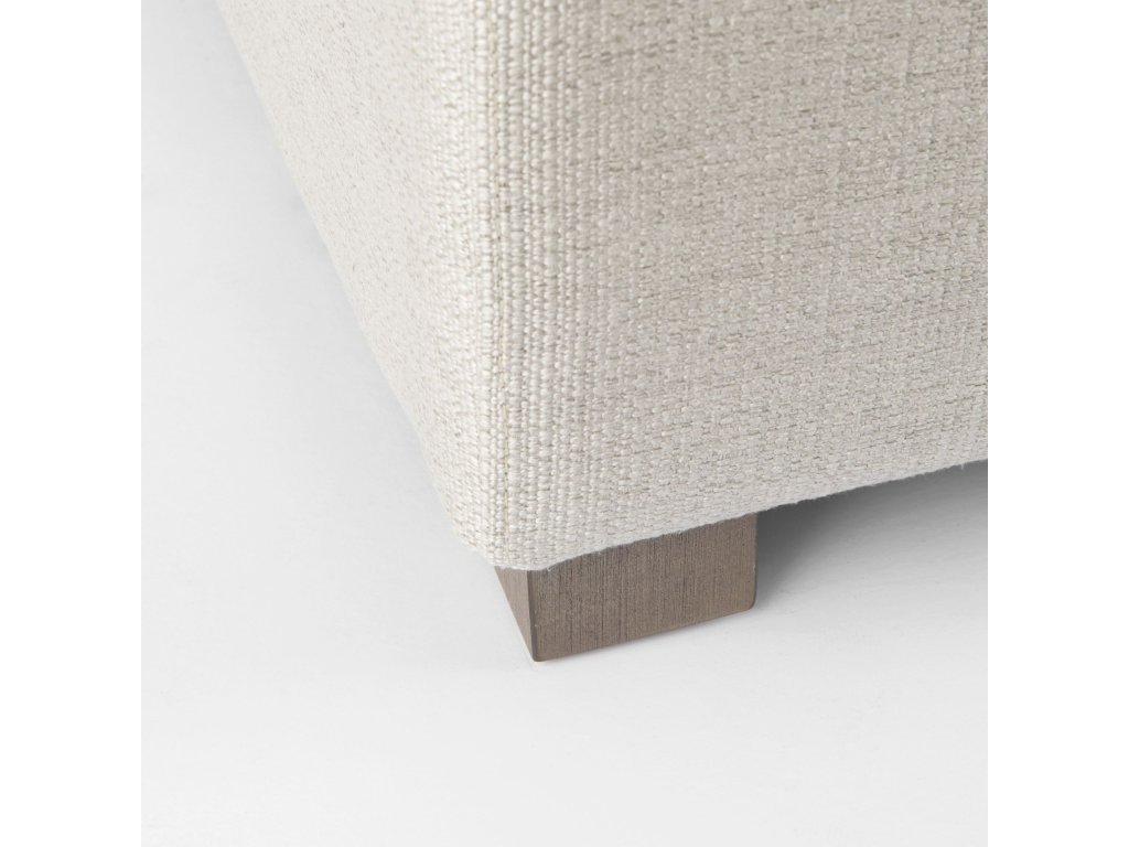 38.6L x 38.6W x 17.7H Beige Full Size Ottoman Sectional Piece - image 10