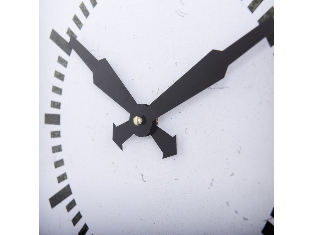 Rectangular Large Industrial Wall Clock - image 5