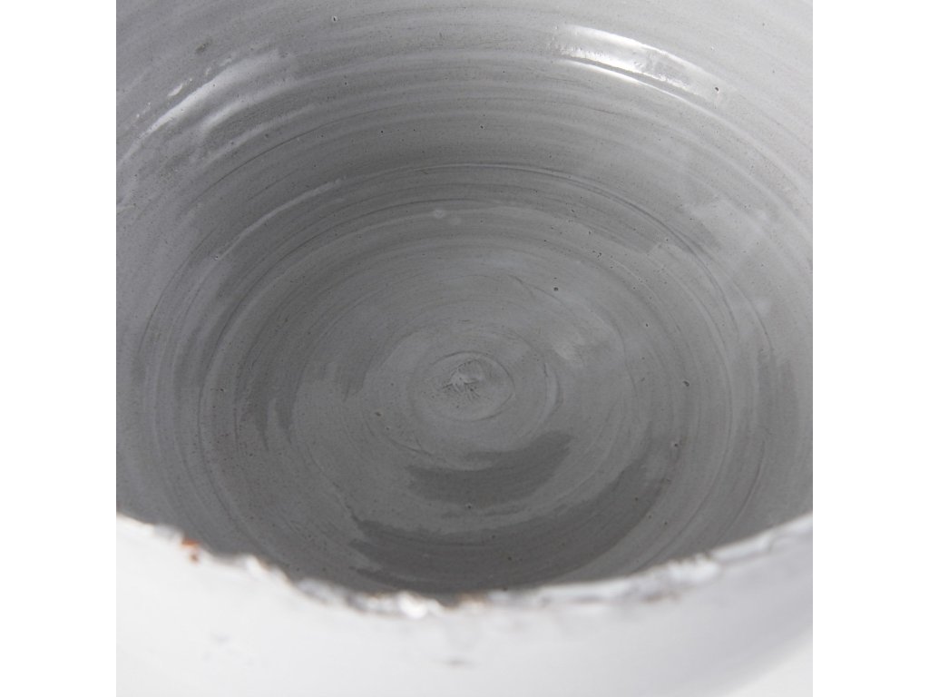 13L x 13W White Ceramic Large Decorative Bowl - image 10