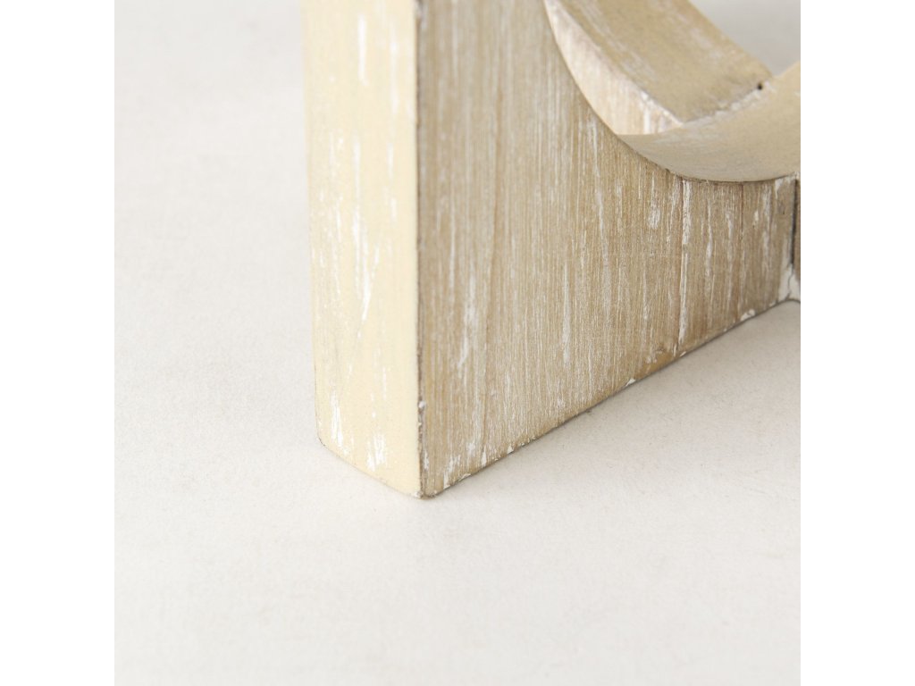 5.7L x 5.7W x 5.7H Light Brown Wood Small Decorative Object - image 9