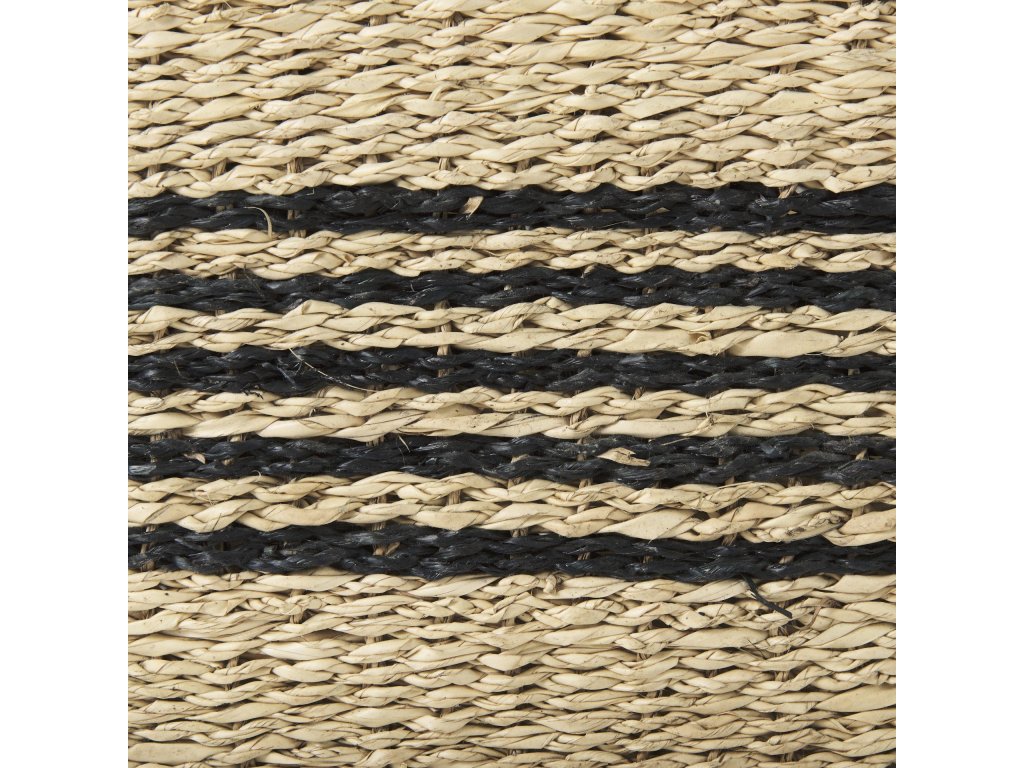 15.7L x 15.7W x 15.7H (Set of 3) Grey Twisted Seagrass Square Basket - image 5