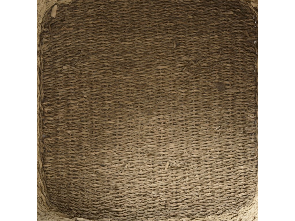 15.7L x 15.7W x 15.7H (Set of 3) Grey Twisted Seagrass Square Basket - image 6