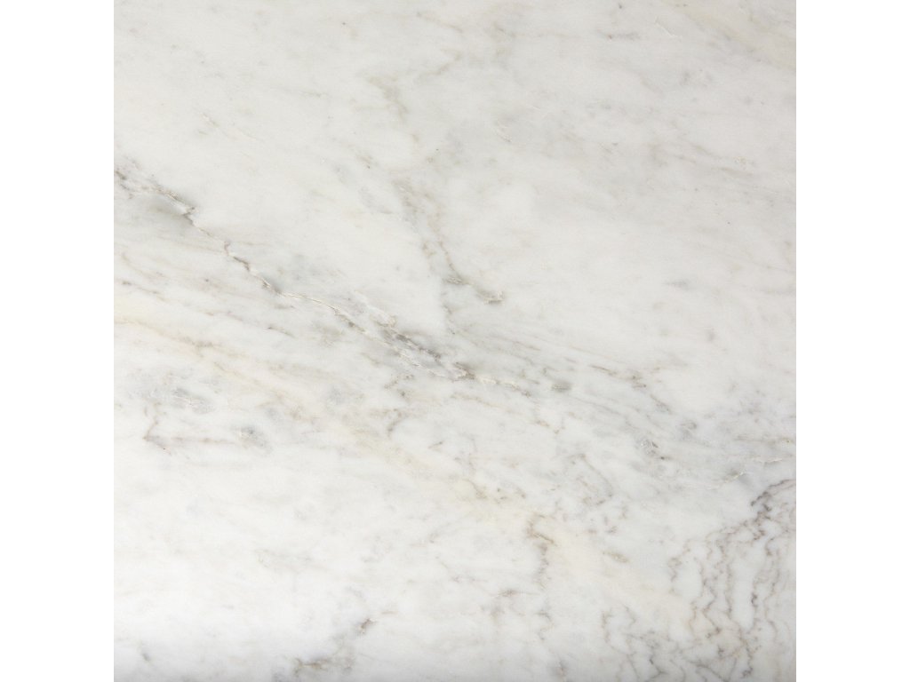 48" Marble Top Gold Metal Base Dining Table - image 2