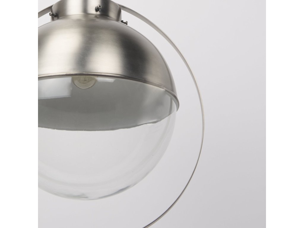 15.0L x 15.0W x 20.0H Antique Nickel Pendant Light - image 5