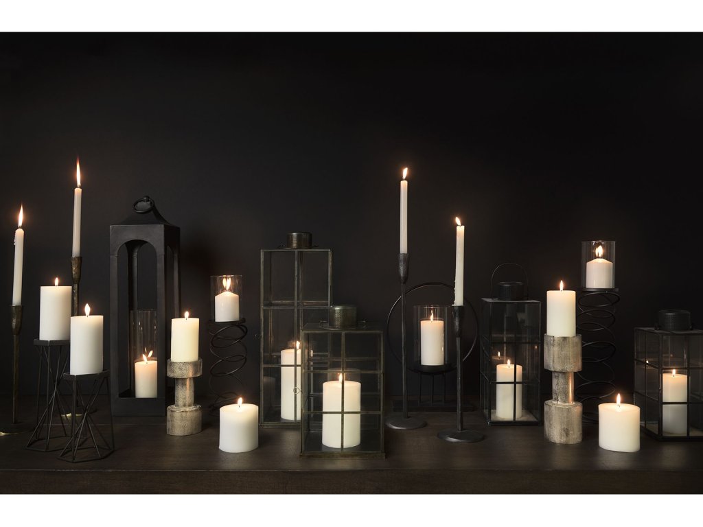 (Small) Gold Table Candle Holder - image 2