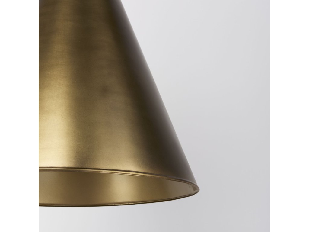 18.0L x 18.0W x 23.0H Gold w/Gold Accents Pendant Light - image 6