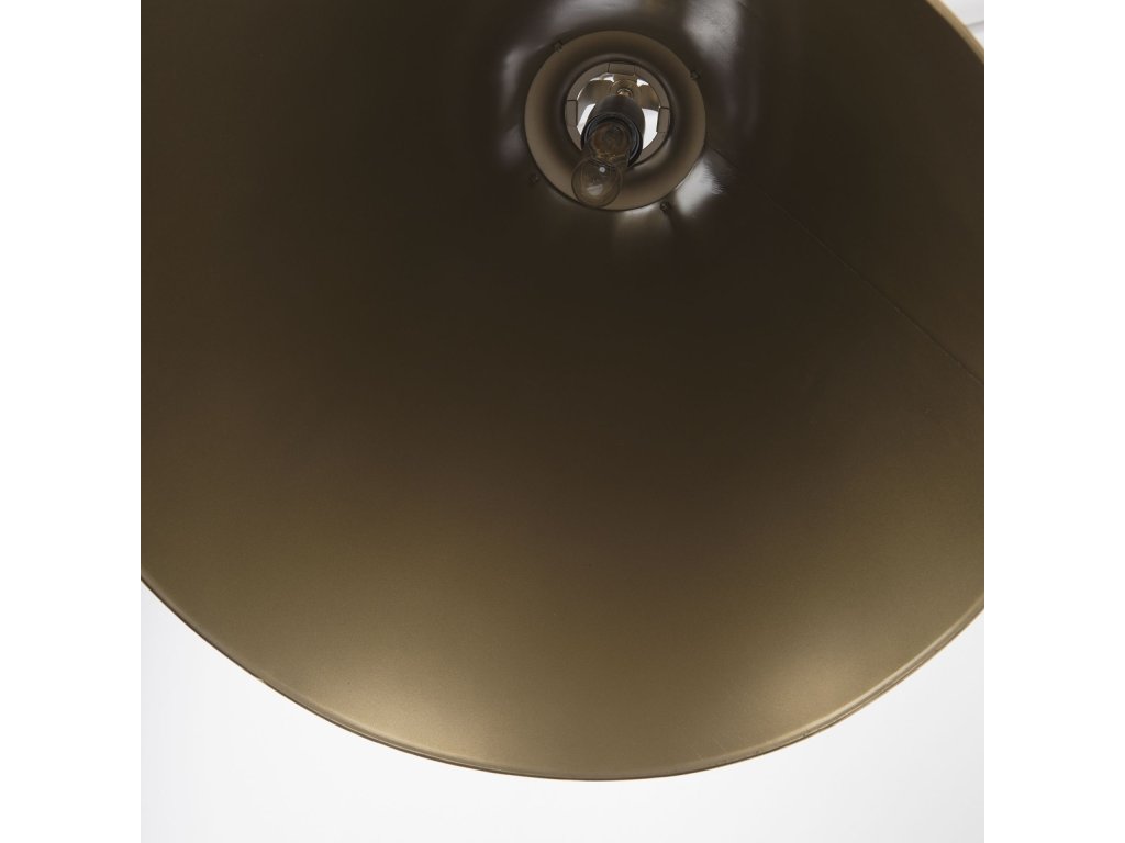 18.0L x 18.0W x 23.0H Gold w/Gold Accents Pendant Light - image 7