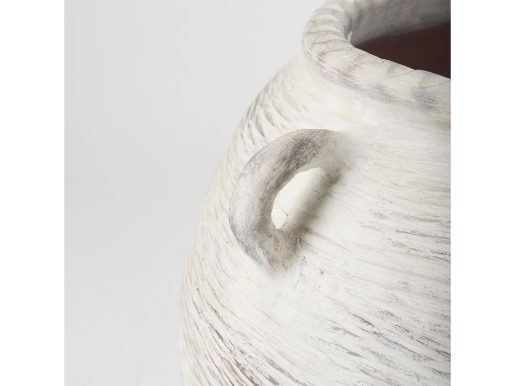25.2L x 25.2W x 22.4H Cream Ceramic Floor Vase - image 5