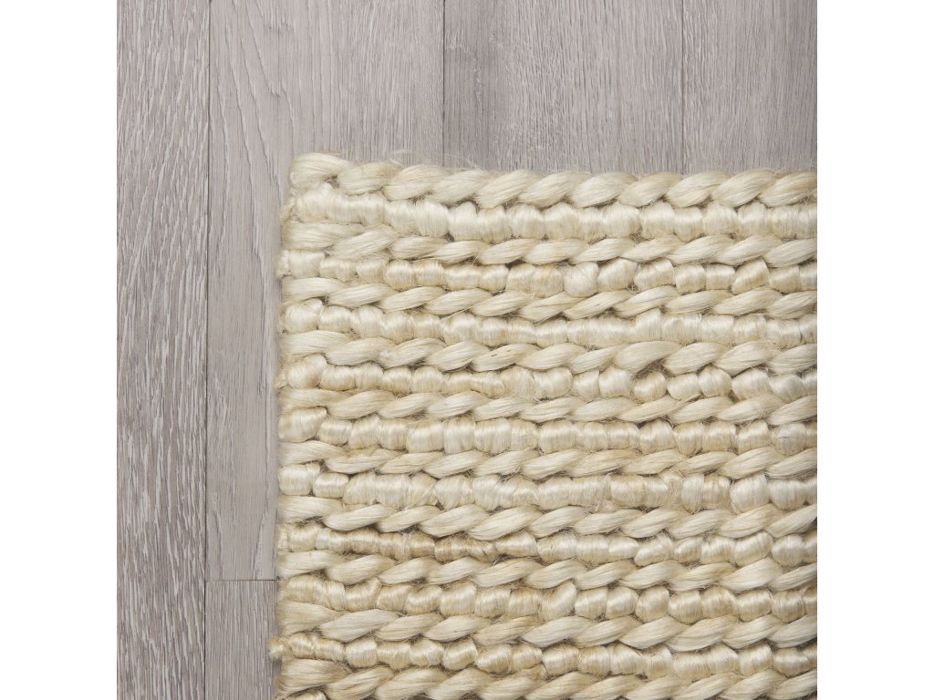 9 x 12 Camel Color Woven Hemp Area Rug - image 3