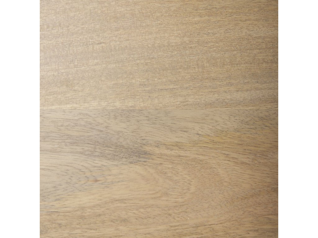 42" Square Light Brown Wood w/ Cane Coffee Table - image 2