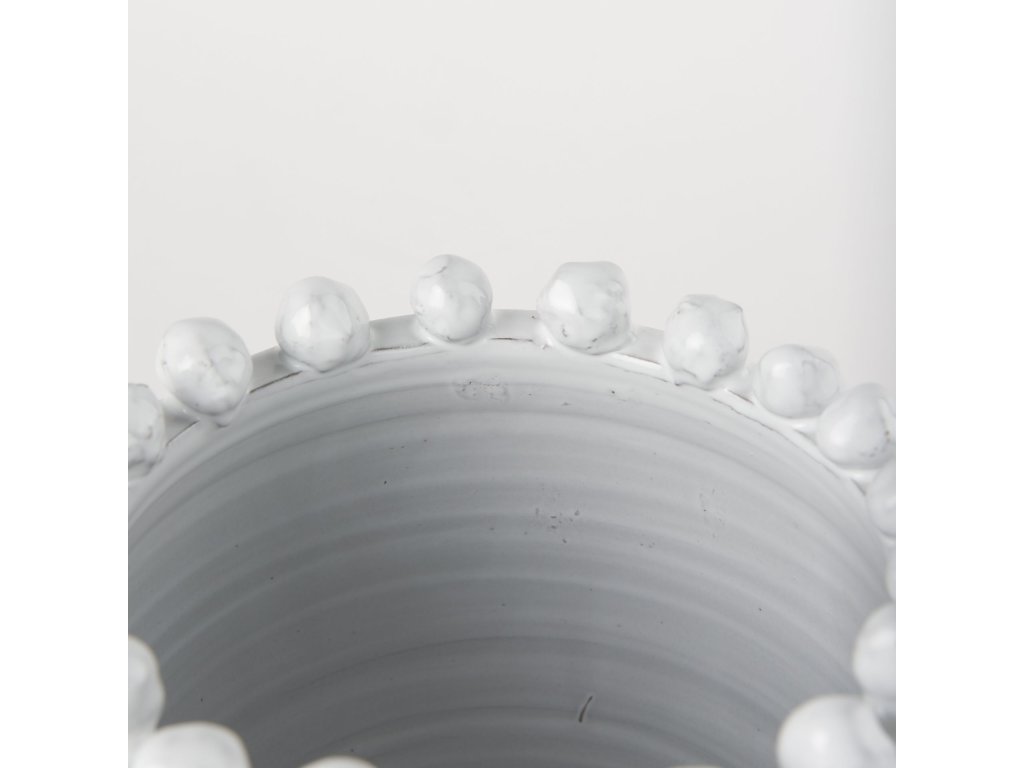 Small Off-White Glazed Vase - image 6