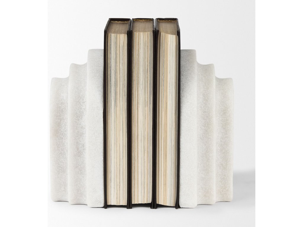 Granite Resin Arc Book End Set - image 4