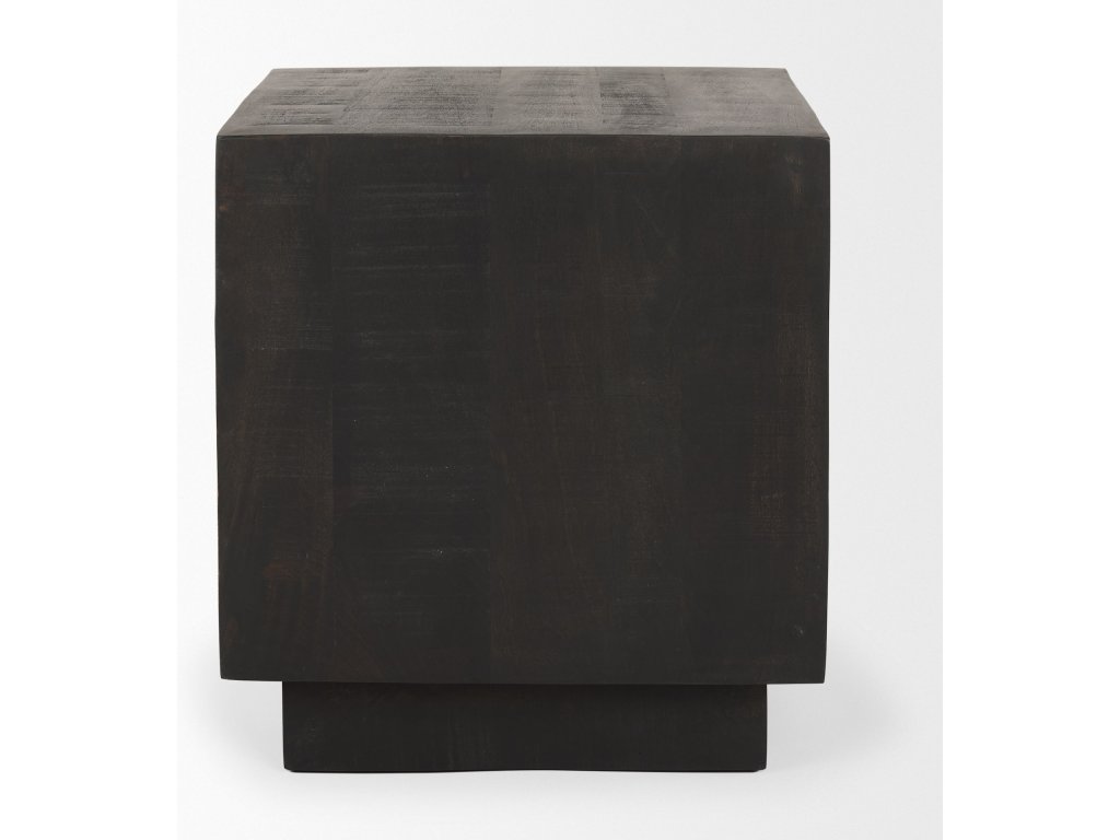 Dark Brown Wood End/Side Table - image 2