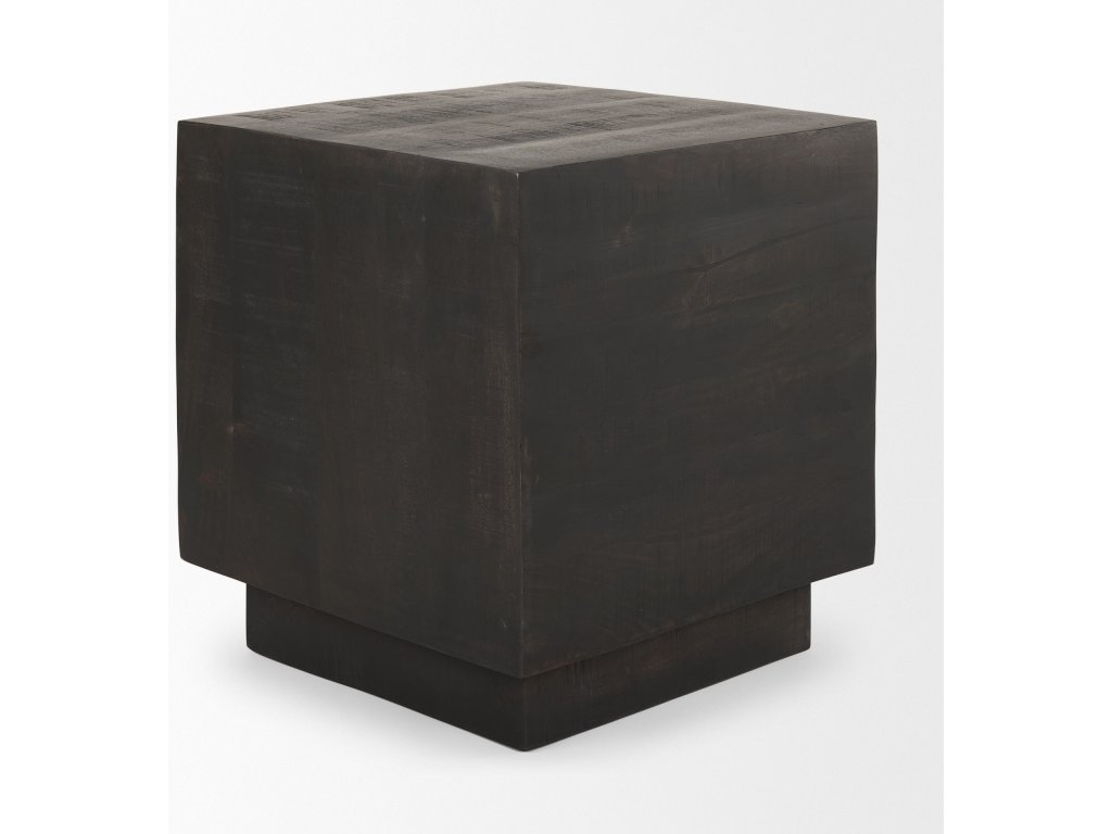 Dark Brown Wood End/Side Table - image 3