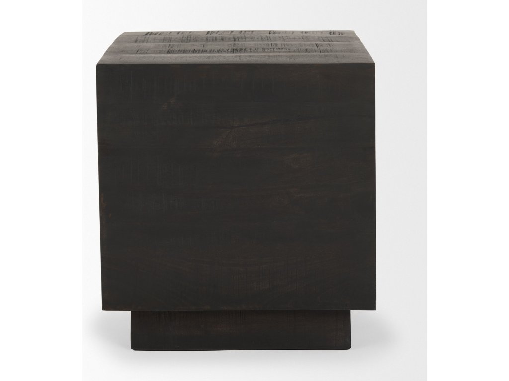 Dark Brown Wood End/Side Table - image 4