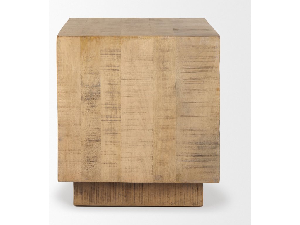 Light Brown Wood End/Side Table - image 3