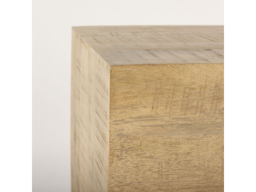 Light Brown Wood End/Side Table - image 6