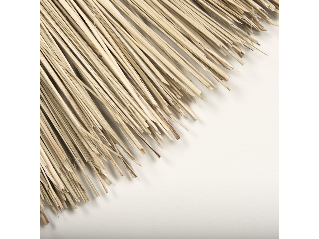 Set of 3 Seagrass Boho Weave Fan Wall Decor - image 5