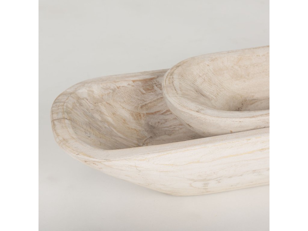 Set of 2 Extra Large Light-Wash Reclaimed Wood Trays - image 6