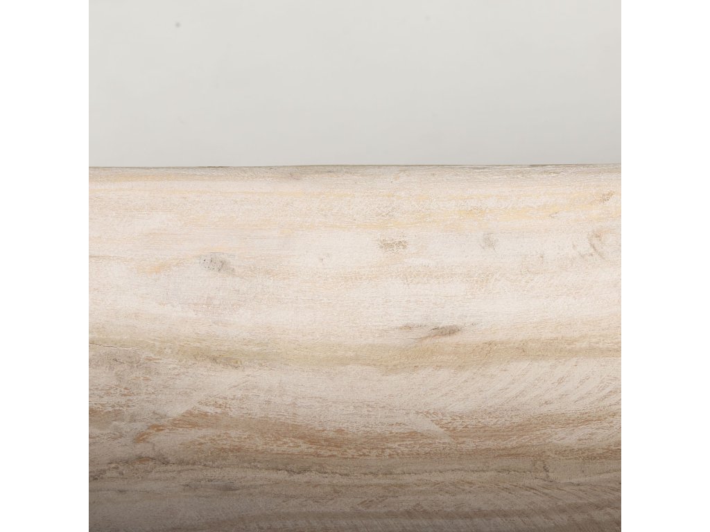 Extra Large Oblong Light-Wash Reclaimed Wood Bowl - image 5