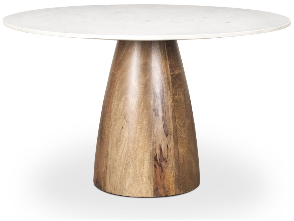 Round Marble Dinning Table - 48 - main image