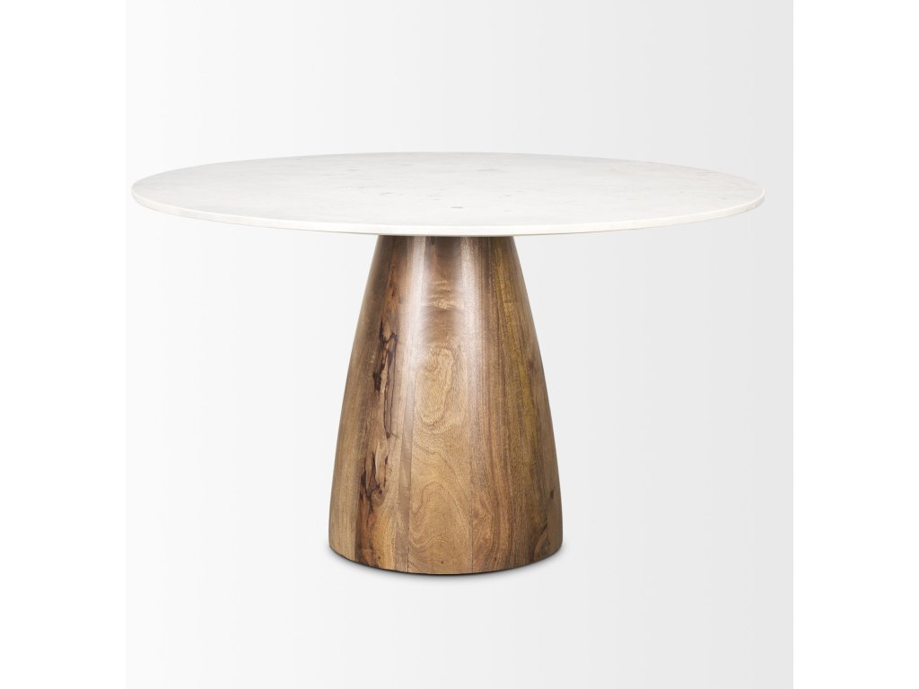 Round Marble Dinning Table - 48 - image 2