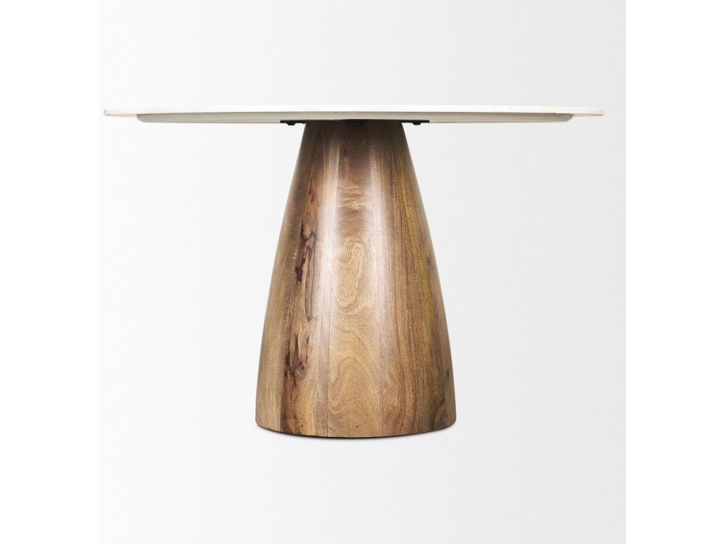 Round Marble Dinning Table - 48 - image 3