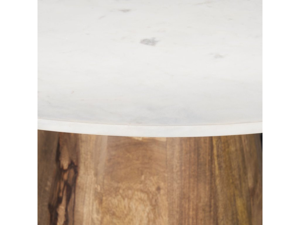 Round Marble Dinning Table - 48 - image 5