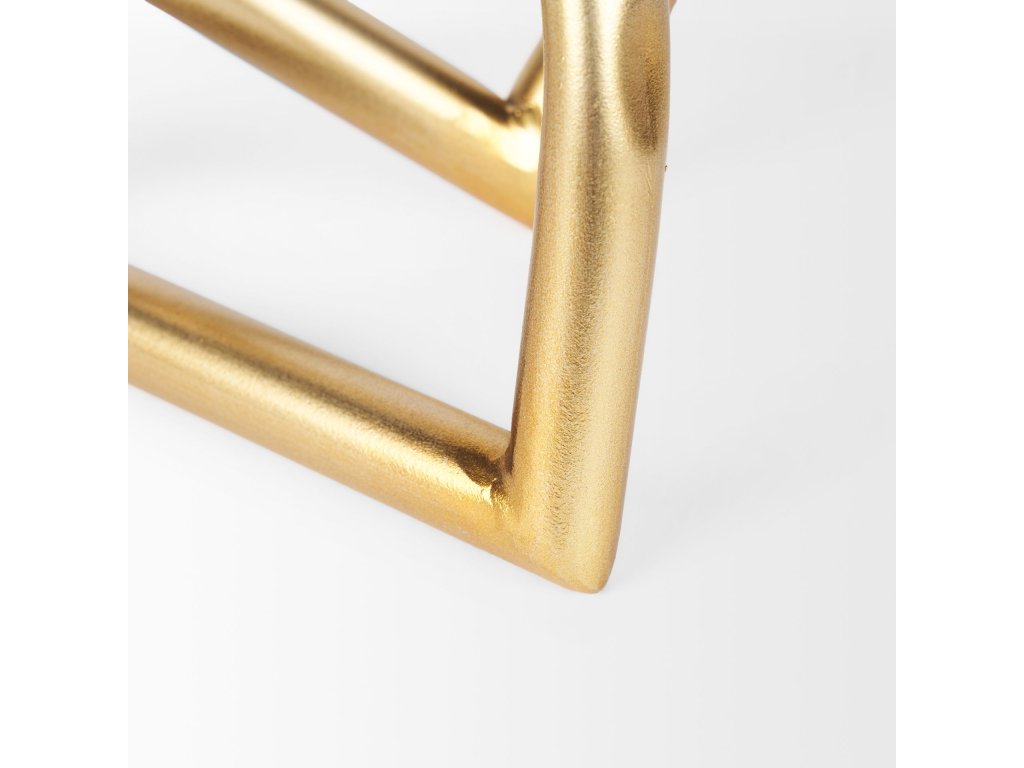 Large Gold Metal Decorative Object - image 6