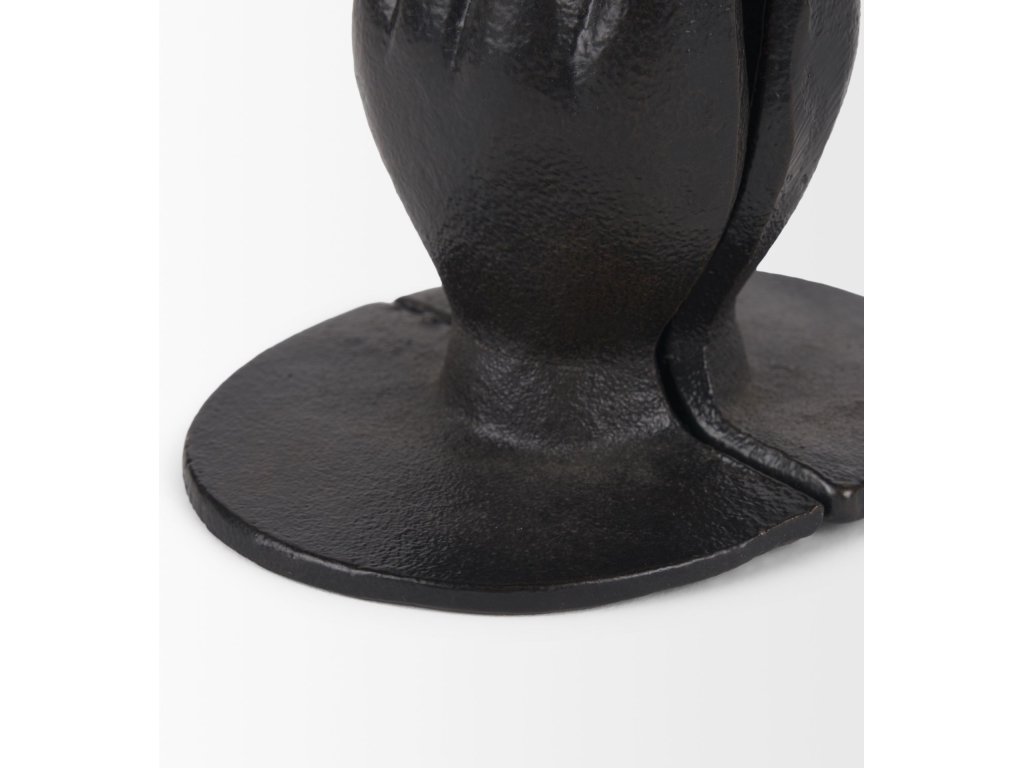 Hands Bronze Cast Iron Book Ends - image 8