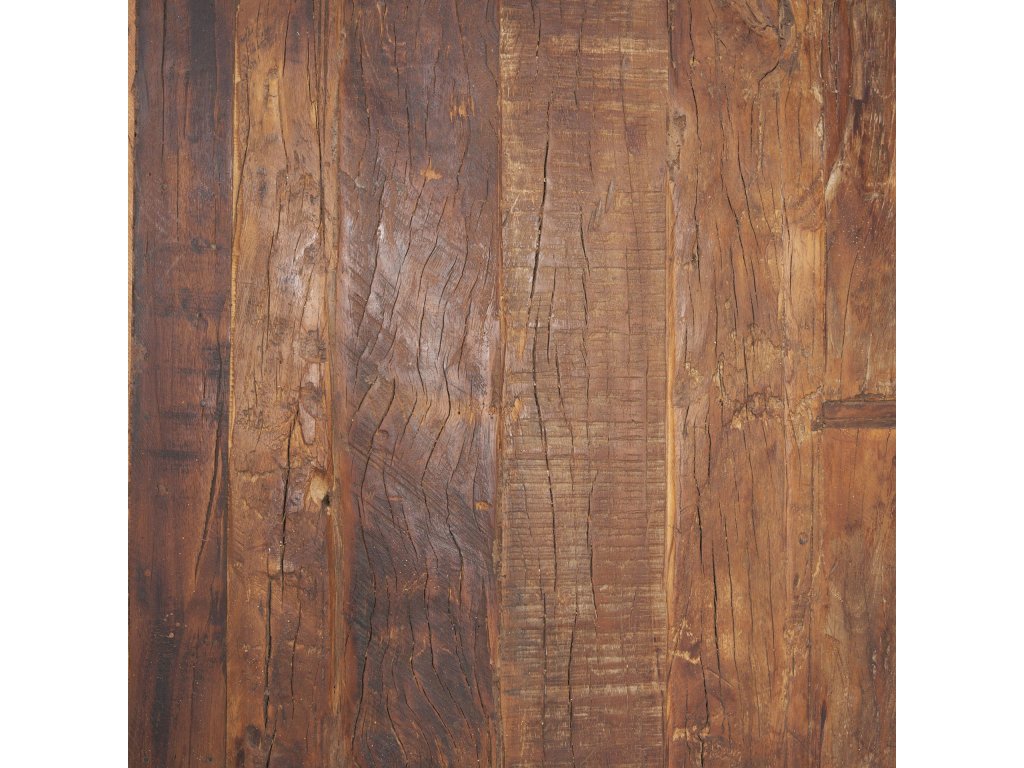 Reclaimed Brown Wooden Coffee Table - image 2
