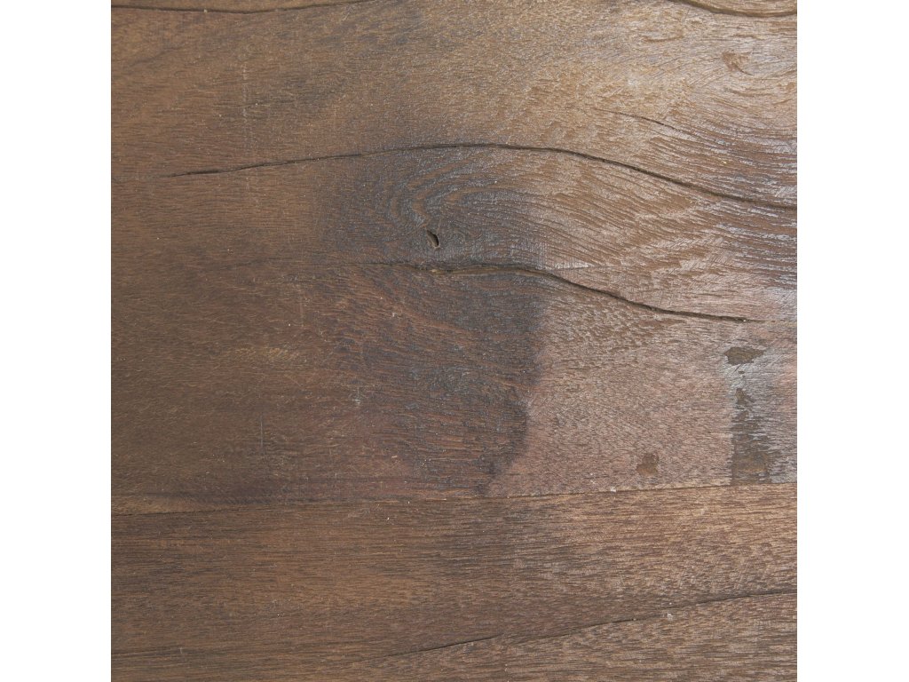 Rustic Brown Reclaimed Wood Console Table - image 3