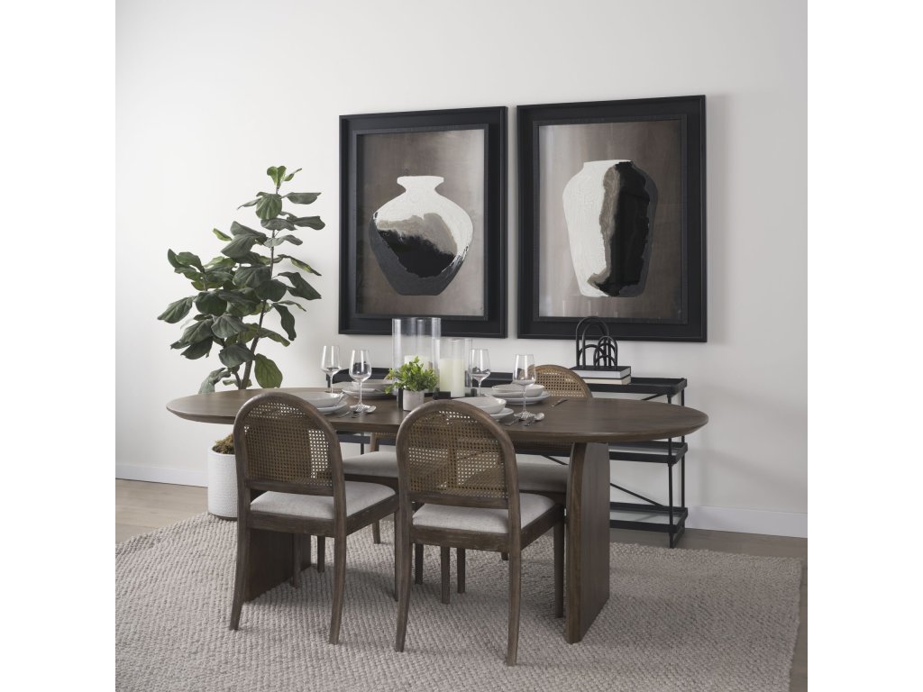 Large Matte Black Metal w/ Glass Hurricane Candle Holder - image 2