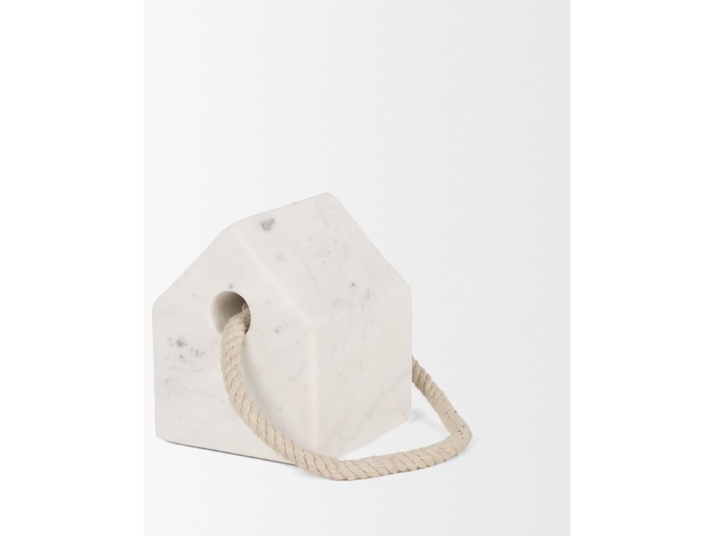 White Marble House Door Stopper - image 3