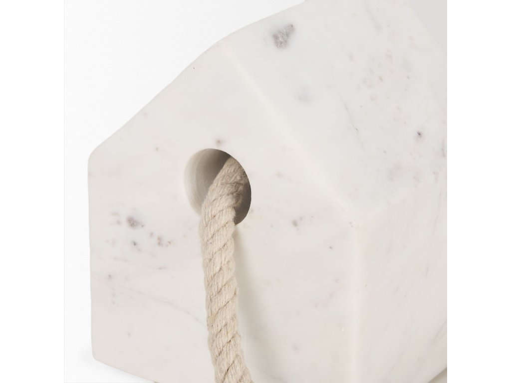 White Marble House Door Stopper - image 5