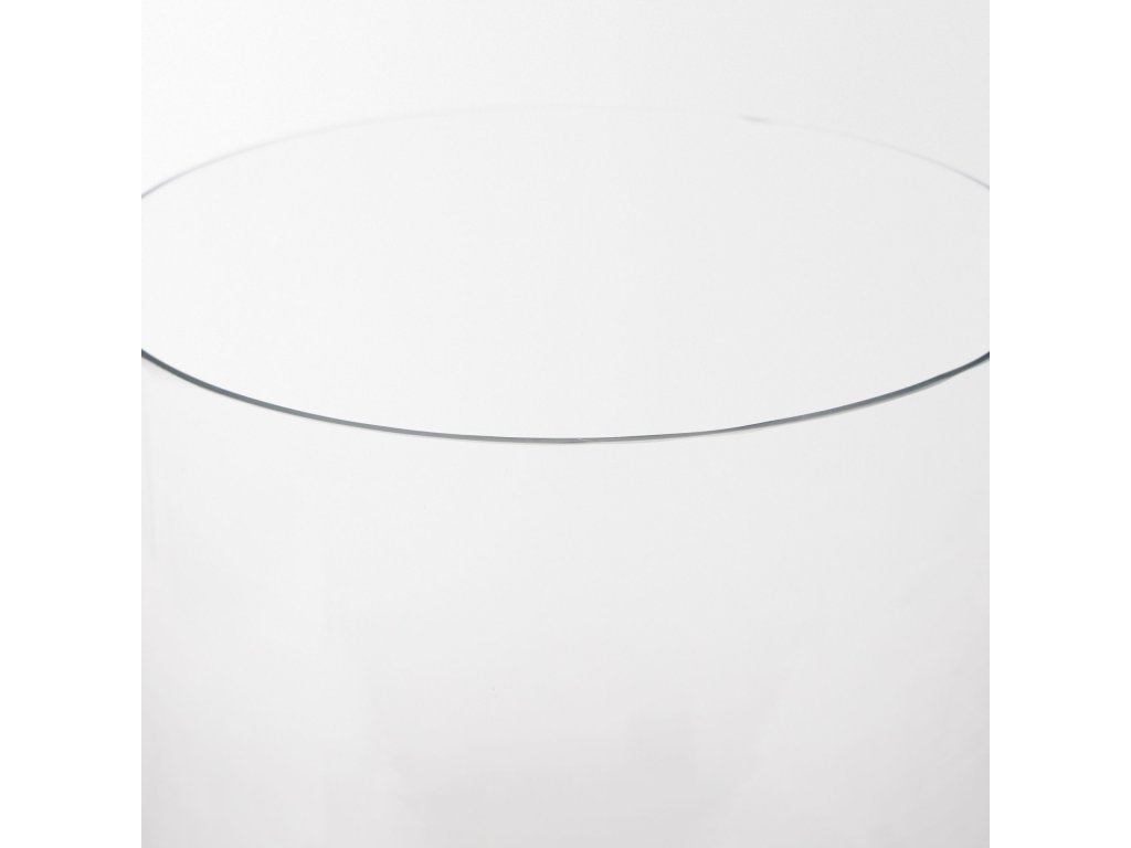 Large Matte Black Metal w/ Glass Hurricane Candle Holder - image 8