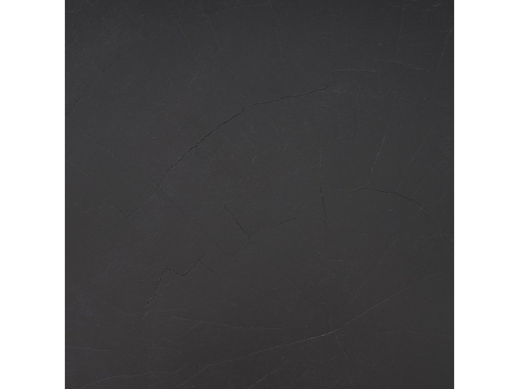 Solid Black Wooden Stool - image 3