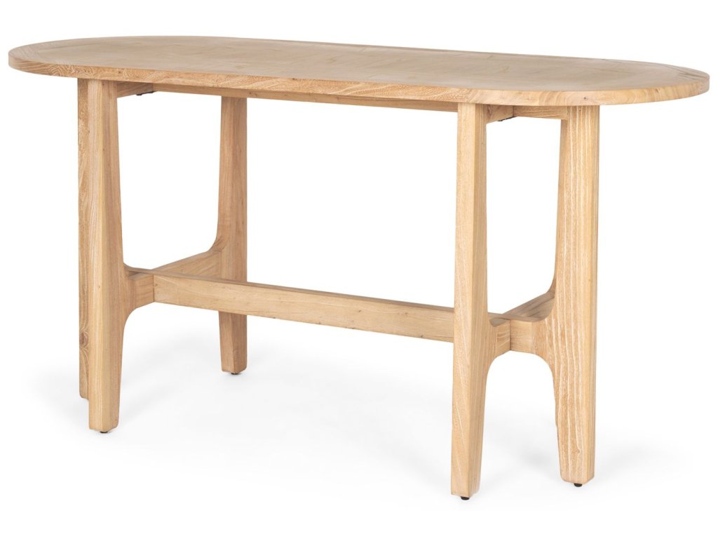 Light Brown Solid Wood Desk - main image