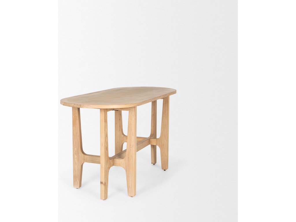Light Brown Solid Wood Desk - image 6