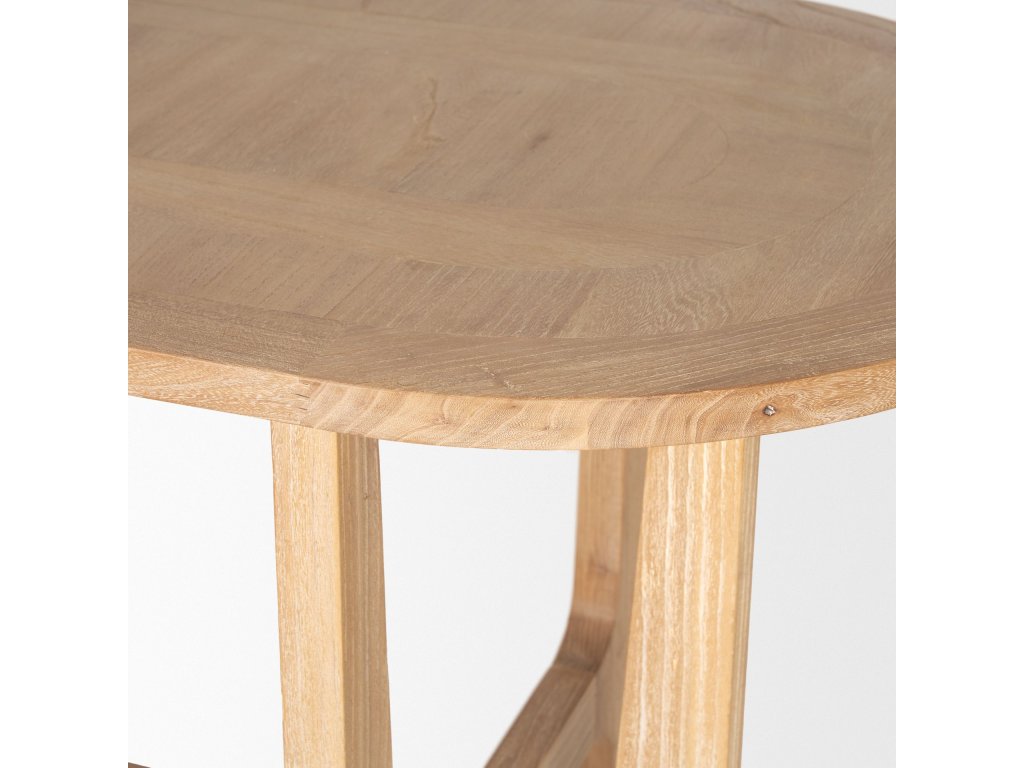 Light Brown Solid Wood Desk - image 8