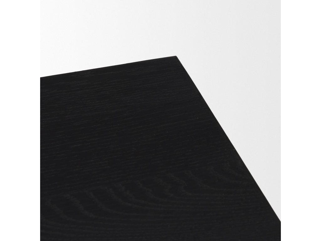 Natural Wood w/ Black Oak Waterfall Media Coffee Table - image 8