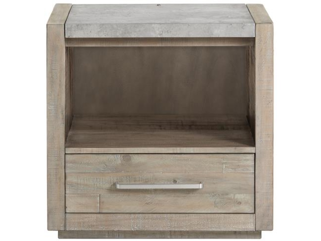 One Drawer Nightstand - image 1
