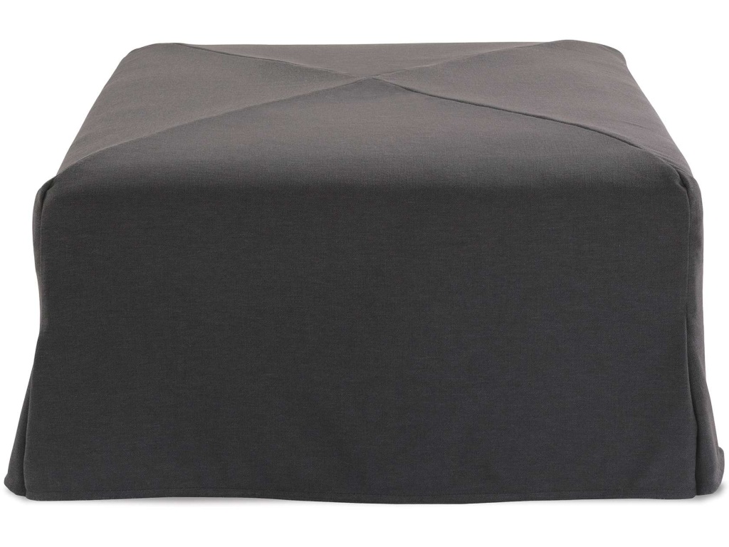 Miles Large Slipcover Ottoman - image 1