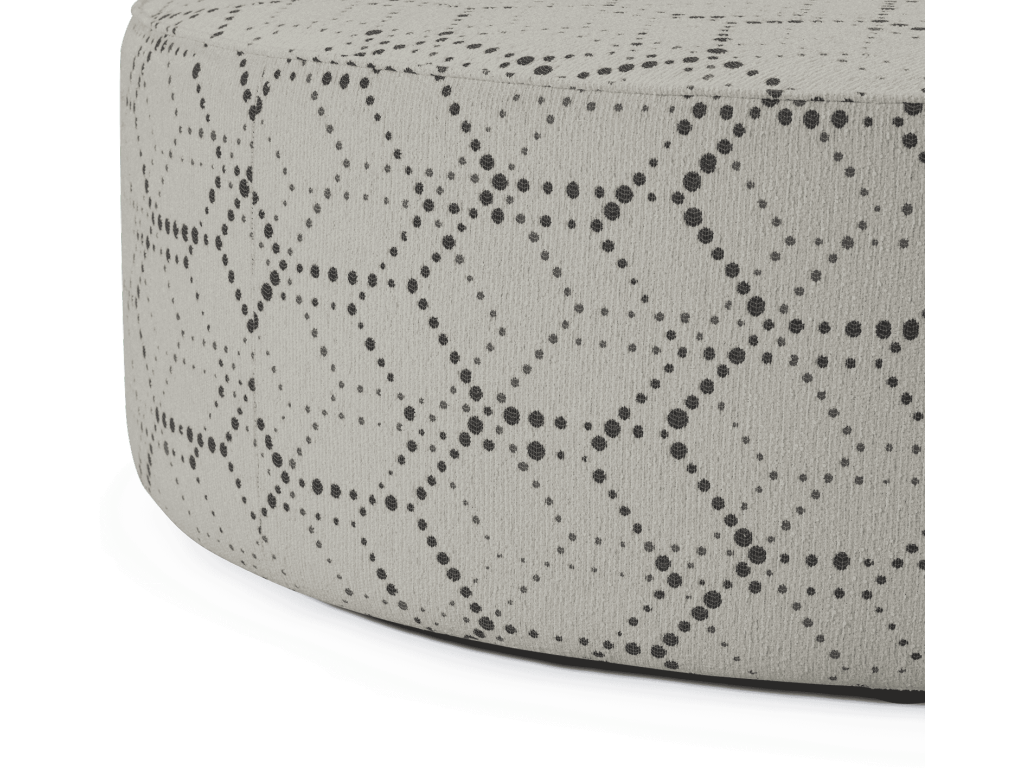 Mingle Round Large Ottoman - image 2