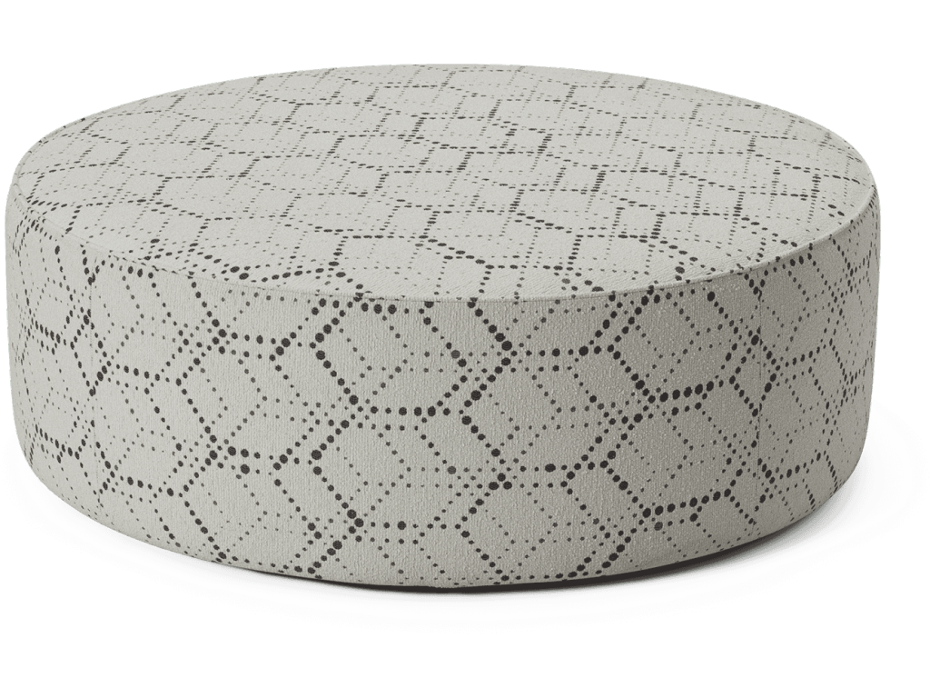 Mingle Round Large Ottoman - image 1